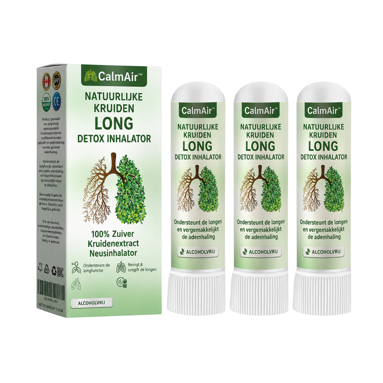 3x CalmAir™ (60% KORTING)